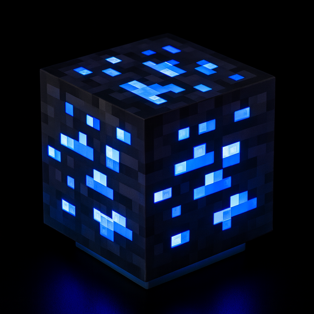 Cubit Pixel Ore Lamp Collection