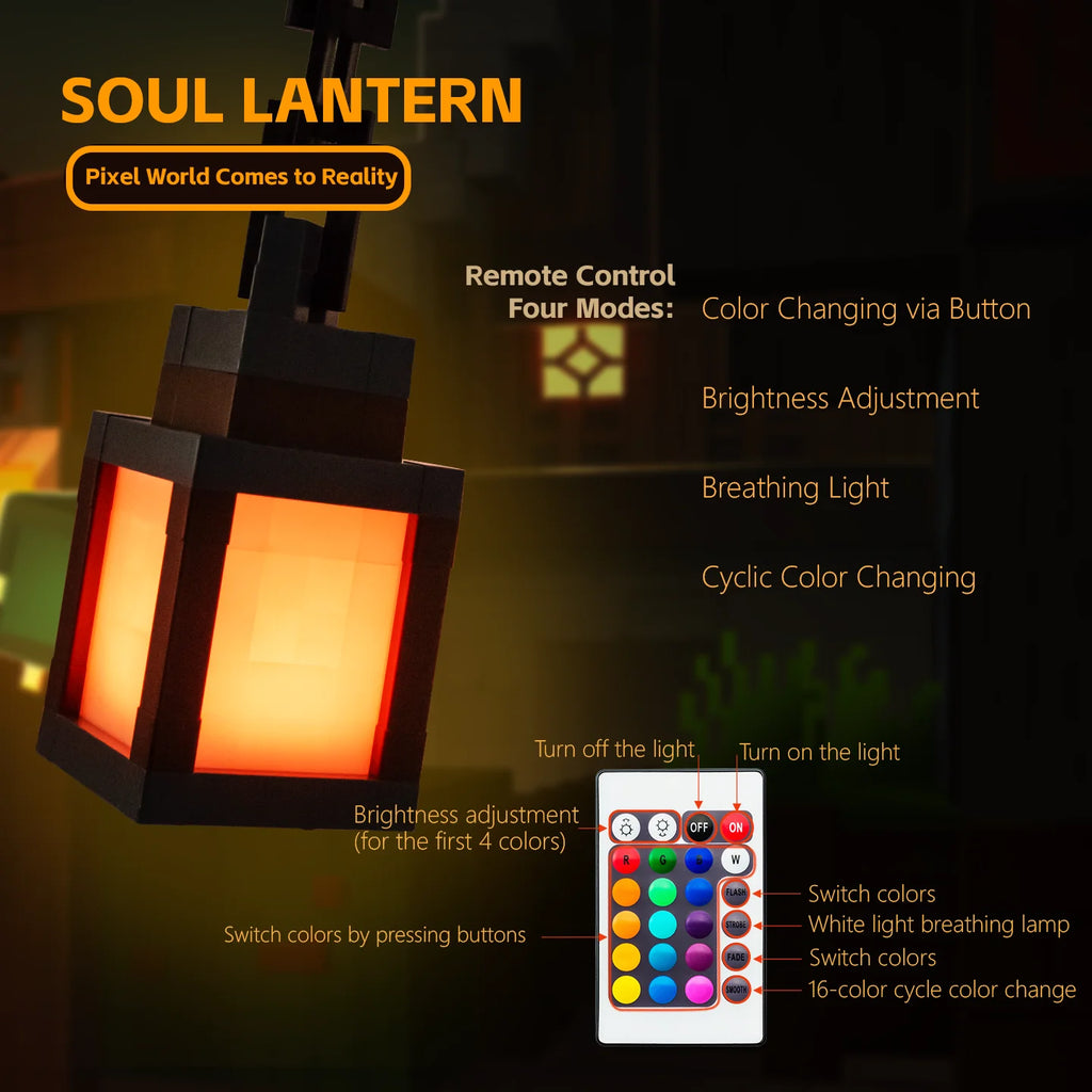 Cubit 16-Color Pixel Lantern
