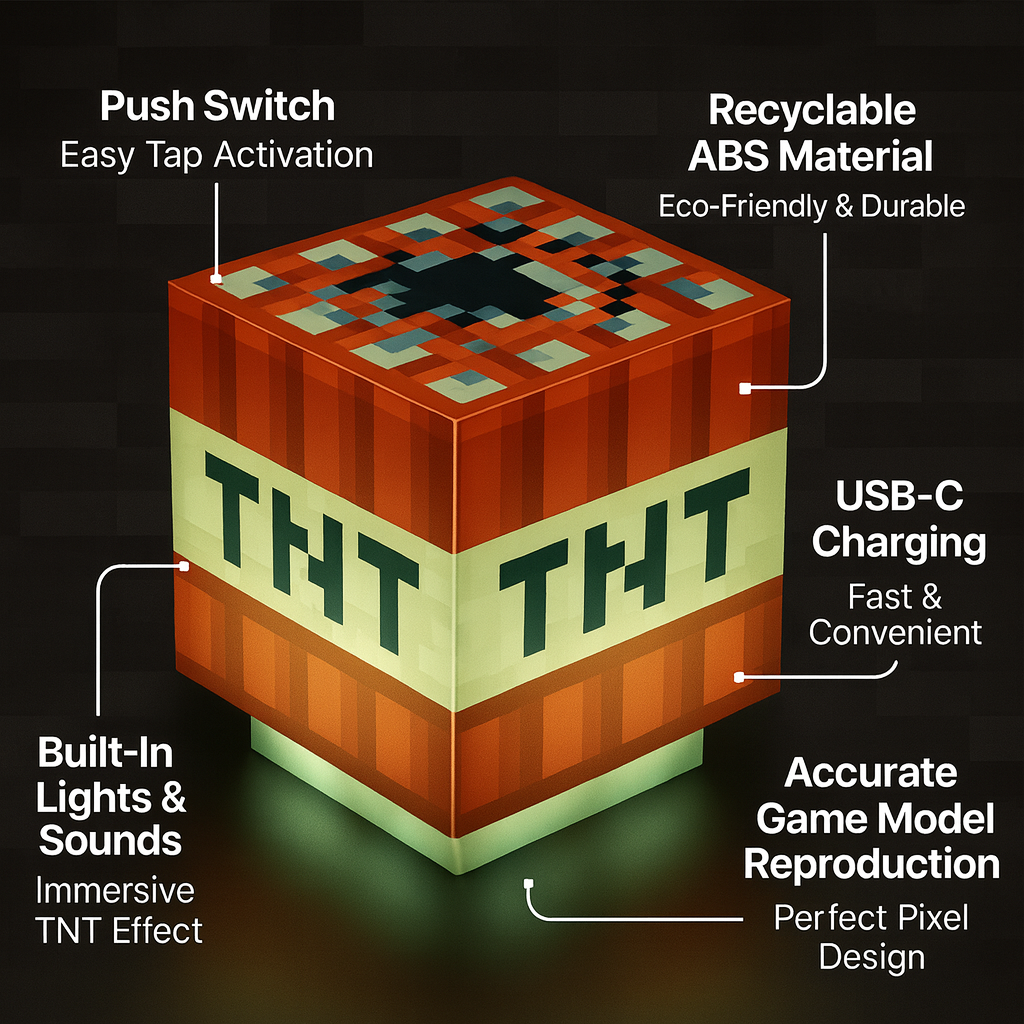 Cubit Red Pixel Boom Lamp