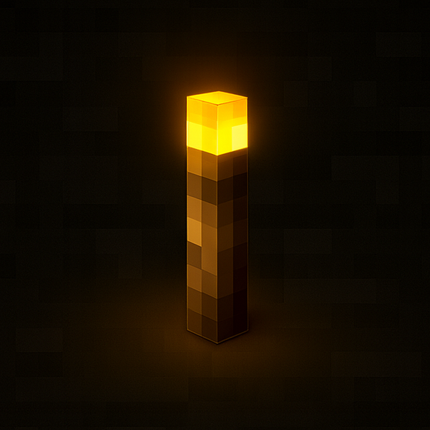 Cubit 8-Color Pixel Torch Lamp